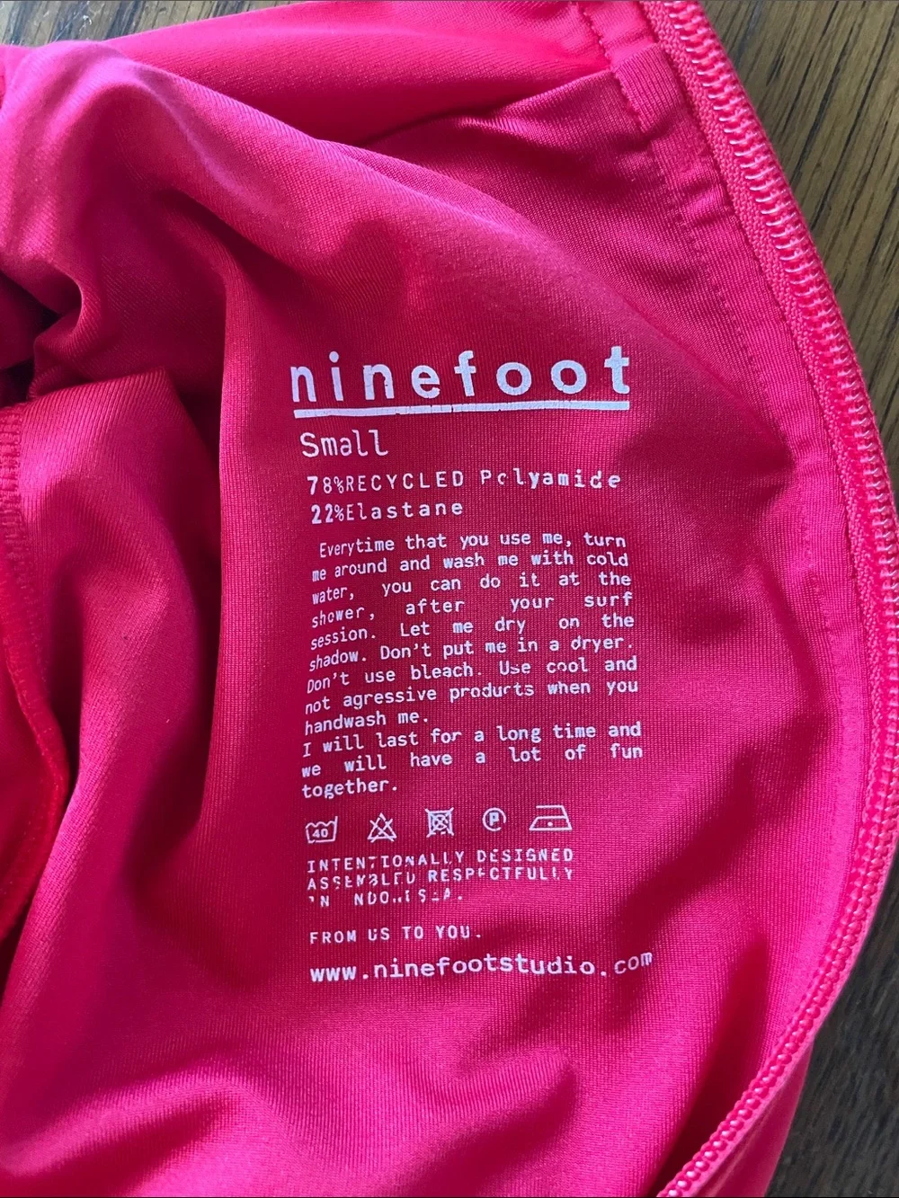 Periscope Surf Swimsuit One Piece in Sambal Red